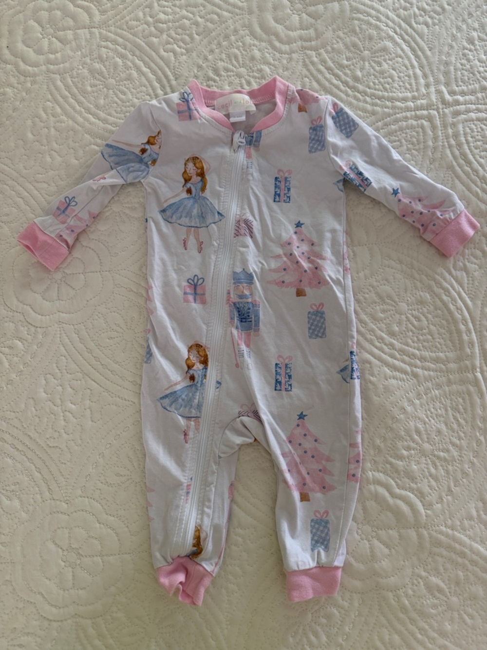 Cecil and Lou nutcracker ballerina pajamas